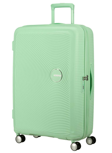 Walizka duża American Tourister SoundBox EXP - pastel green