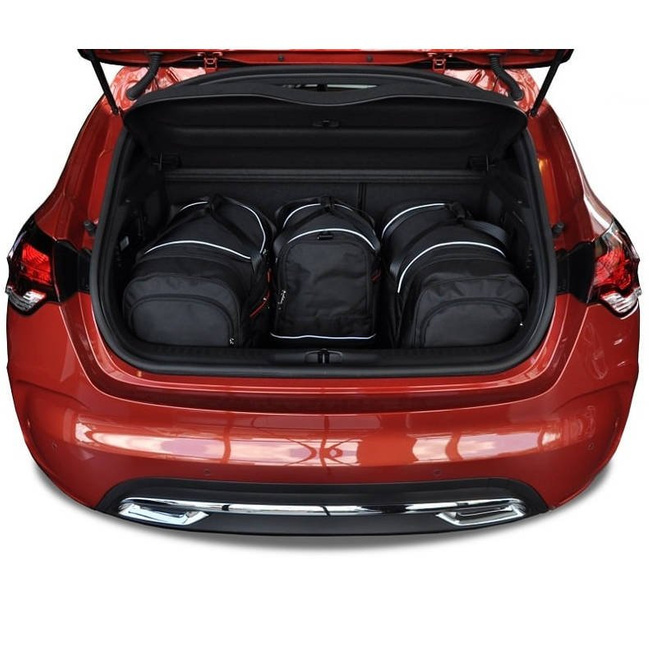 CITROEN DS4 HATCHBACK 2011-2015 TORBY DO BAGAŻNIKA 4 SZT