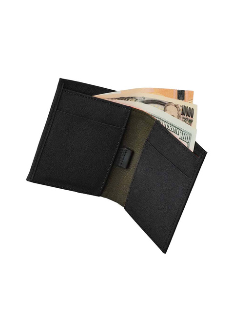 Portfel codzienny Alpaka ARK Bifold Cash Wallet Axoflux - black