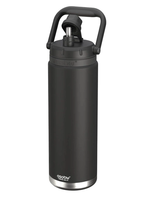 Butelka termiczna ze słomką Asobu Canyon Jug 1,43 l - black