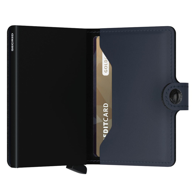 Portfelik RFID Secrid Miniwallet Matte - night blue