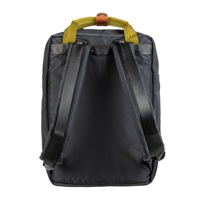 Miejski plecak Doughnut Macaroon Glossy Blocking Series - charcoal / olive