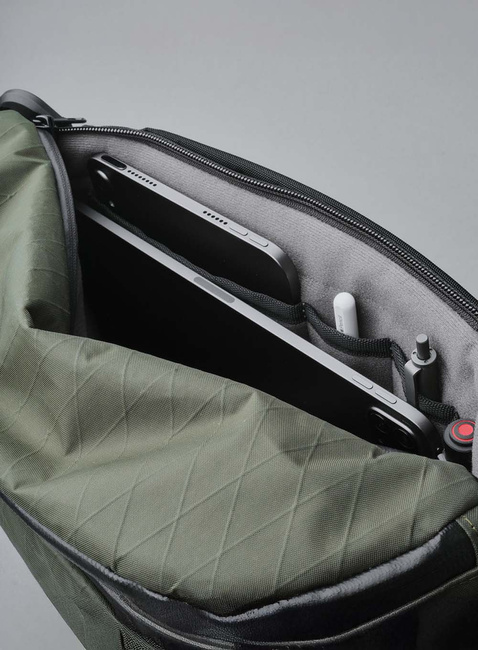 Torba crossbody Alpaka Bravo Sling Max V2 - dark green