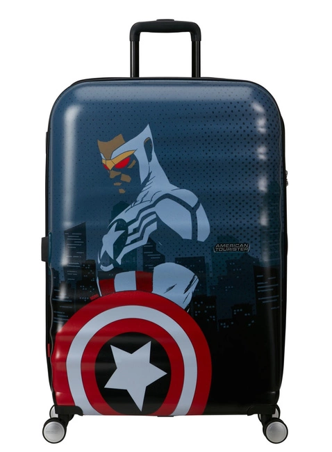 Walizka duża American Tourister Wavebreaker Marvel - Captain America