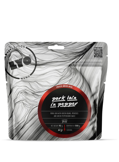 Schab w sosie z zielonym pieprzem LyoFood Pork Loin in Pepper 92 / 500 g