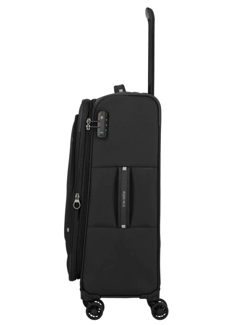 Walizka średnia Travelite Umbria EXP - black