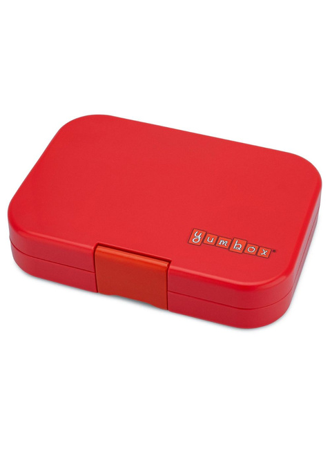 Lunchbox do szkoły Yumbox Original - roar red / race cars