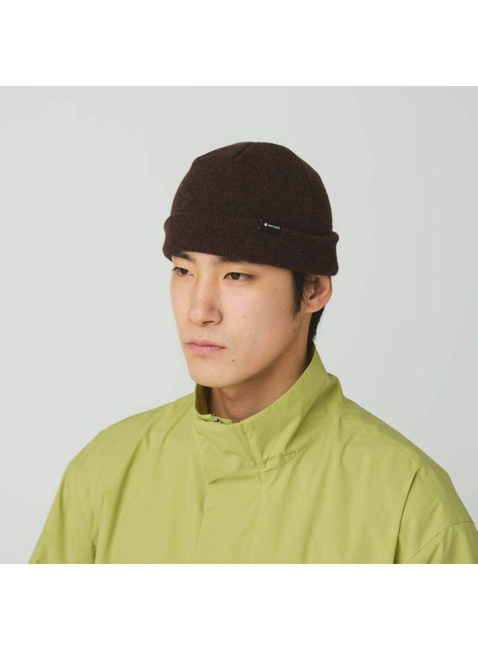Czapka zimowa Snow Peak Washable Wool Knit Cap - dark brown