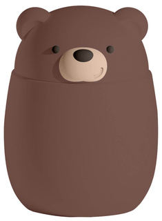 Termos obiadowy dziecięcy Asobu Bestie Foodie 0,6 l - brown bear