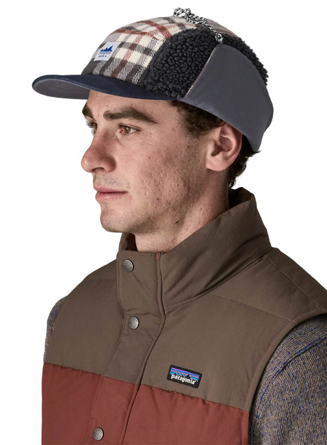 Czapka z daszkiem Patagonia Range Earflap - catch / ink black