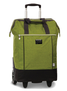 Wózek torba na kółkach na zakupy Punta Big Wheel - avocado green