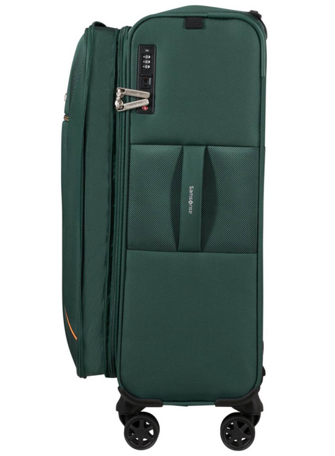 Walizka średnia poszerzana Samsonite Base Breeze - dark green