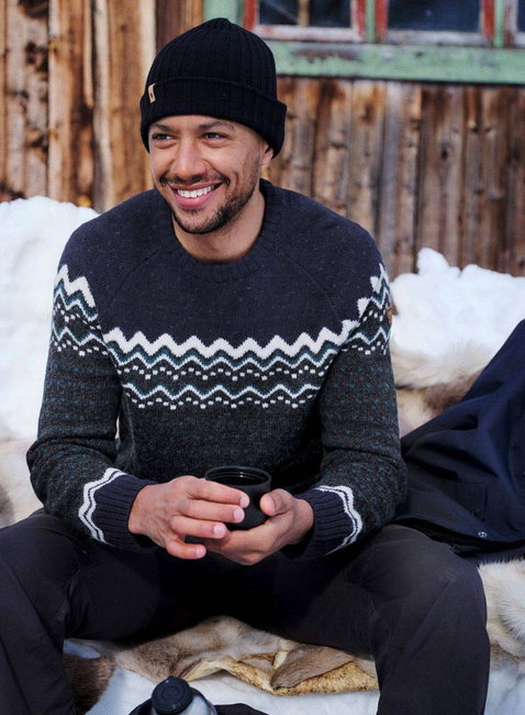 Czapka wełniana Fjallraven Byron Hat Thin - red oak