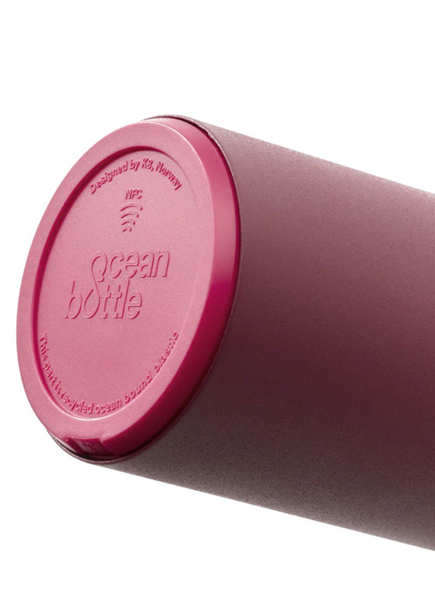 Kubek termiczny Ocean Bottle Brew Flask 0,35 l - maroon dusk