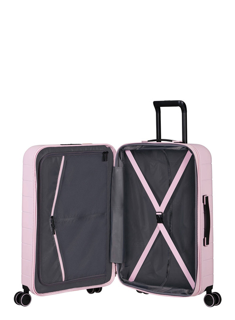 Walizka średnia poszerzana American Tourister Novastream - soft pink