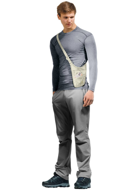 Dyskretna saszetka podróżna Deuter Security Holster - bone