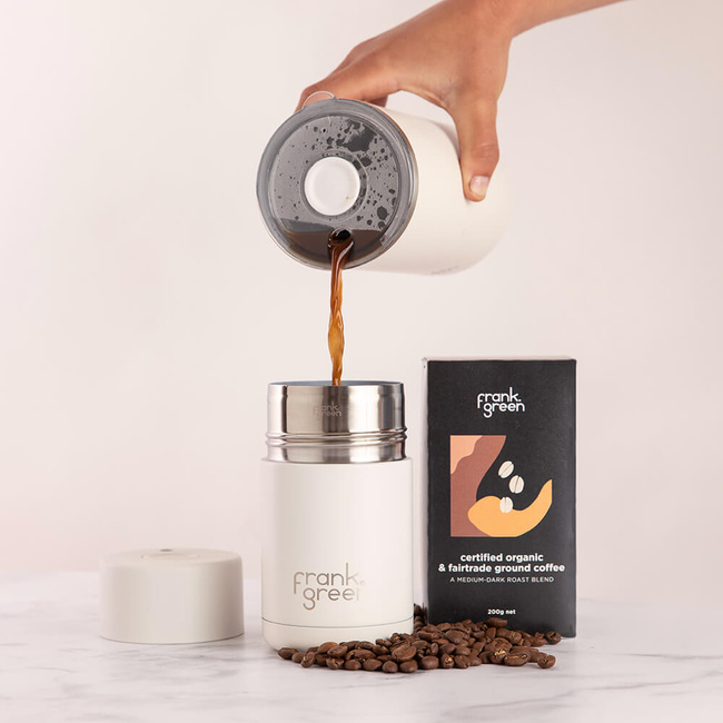 Ekspres do kawy Frank Green French Press 475 ml - cloud