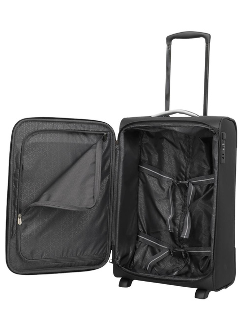 Walizka kabinowa Travelite Jetpack Slim 2W Cabin - black