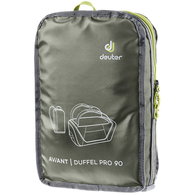 Torba podróżna składana Deuter Aviant Duffel Pro 90 - khaki/ivy