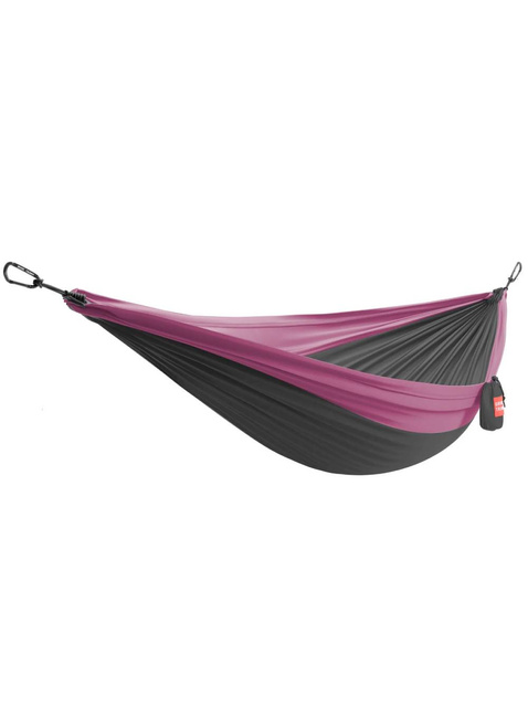 Hamak 2-osobowy Grand Trunk Double Deluxe Hammock - charcoal / magenta