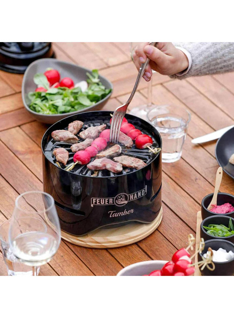 Grill stołowy Feuerhand Table-Top Grill Tamber - jet black