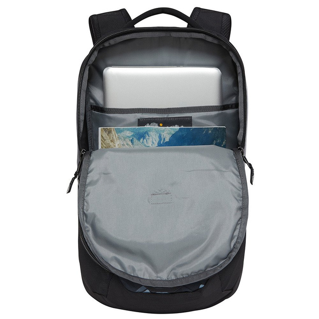 Lekki i wygodny The North Face plecak Vault black psyched