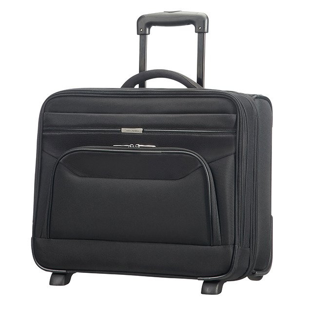 Walizka pilotka Samsonite Desklite Rolling Tote 15,6" - black