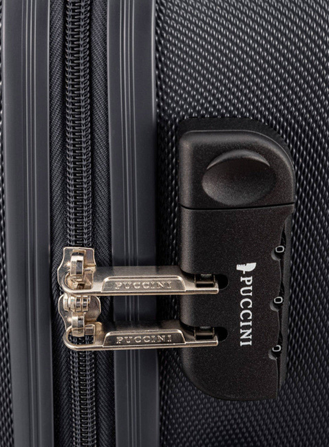 Walizka duża Puccini Paris - antracytowy