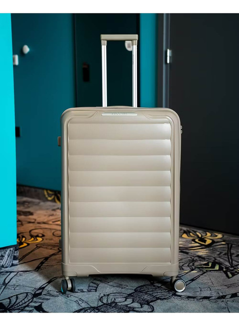 Walizka duża Puccini Turin - beżowy