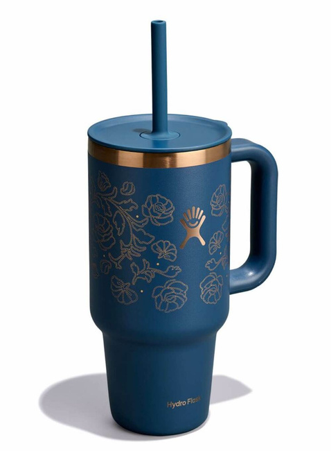 Kubek termiczny ze słomką Hydro Flask All Around™ Travel Tumbler 946 ml - western dark blue