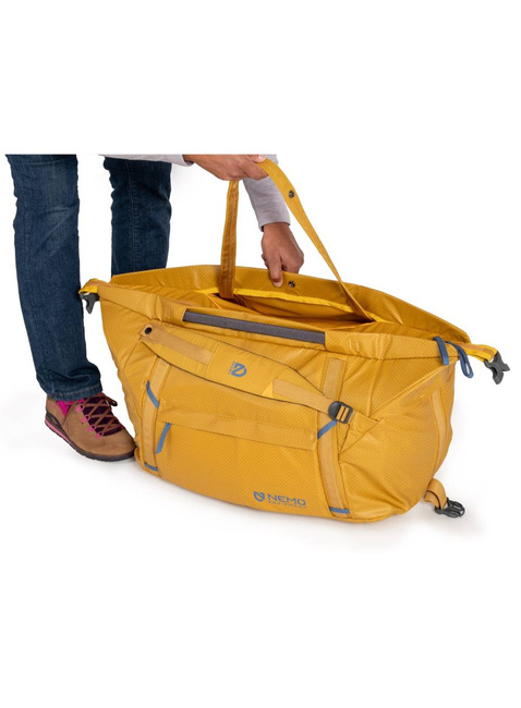 Plecak / torba podróżna Nemo Double Haul Convertible Duffel 55 l - black
