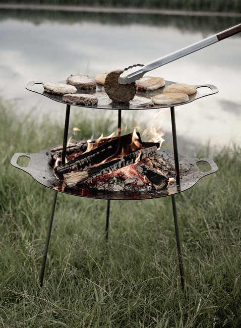 Szczypce grillowe Petromax BBQ and Coal Tongs 54cm - stainless steel