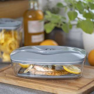 Pojemnik próżniowy na żywność Dafi SeeYoo 1,5 l - stalowy