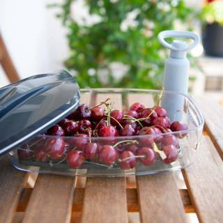 Pojemnik próżniowy na żywność Dafi SeeYoo 1,5 l - grafitowy