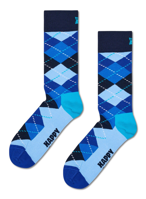 Skarpety unisex Happy Socks - classic blue / argyle 