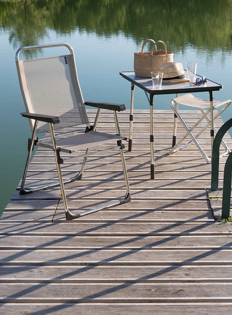 Fotel kempingowy Lafuma Alu Victoria Batyline® Iso - ciel