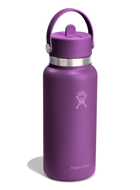 Butelka termiczna ze słomką Hydro Flask Wide Mouth Straw Cap 946 ml - beachplum