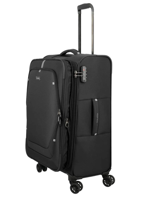 Walizka średnia Travelite Umbria EXP - black