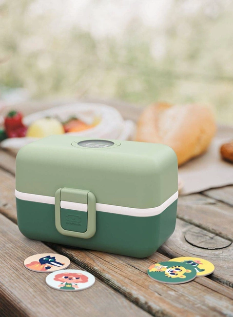 Lunchbox do szkoły Monbento MB Tresor - green forest