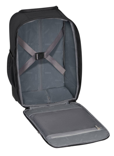Plecak na kółkach American Tourister Take2Cabin S pod siedzenie - black