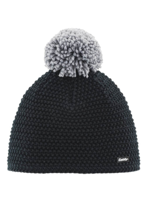 Czapka zimowa Eisbar Jamie Pompon - black