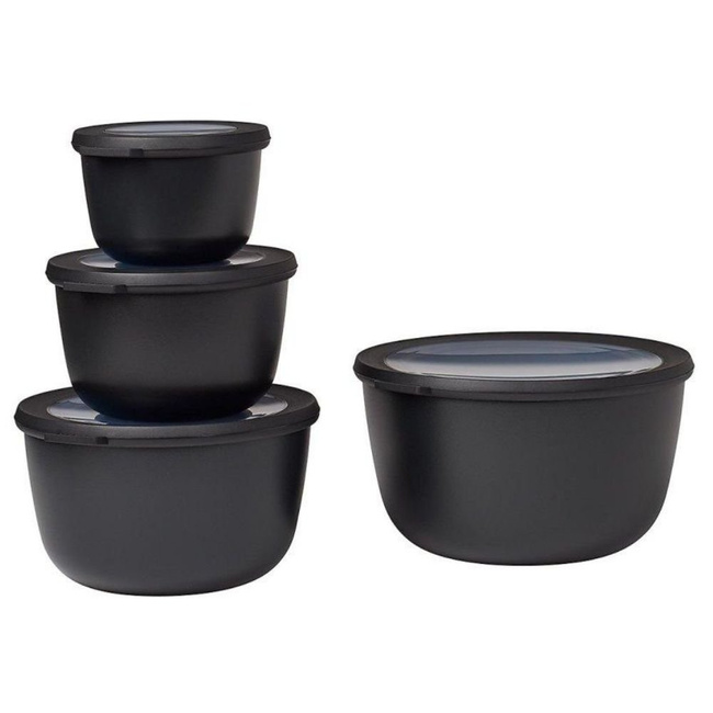 Zestaw 4 misek Cirqula 500 1000 2000 3000 Mepal - nordic black