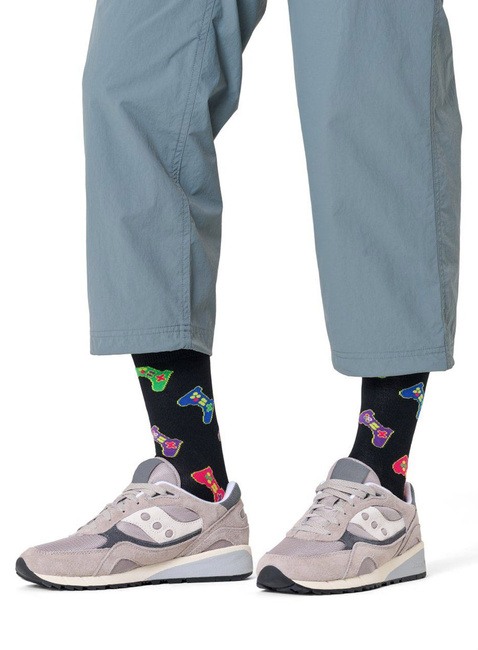 Skarpety unisex Happy Socks - black / colorful controller