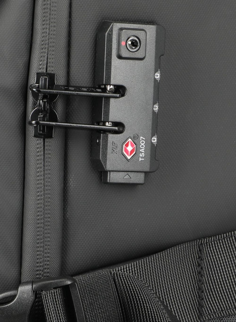 Średnia torba podróżna Travelite Briize Roller Travelling Bag S - black