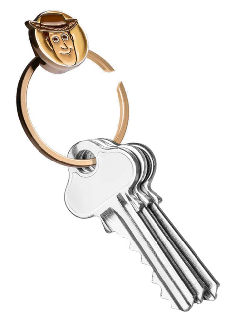 Pierścień do kluczy brelok Orbitkey Disney™ Quick Release Ring - Woody™