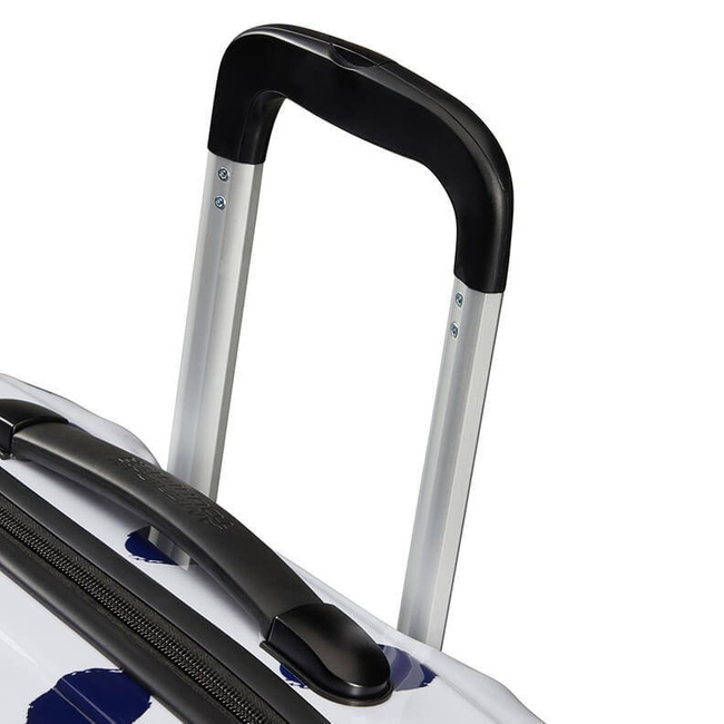 Walizka kabinowa American Tourister Disney Legends - Mickey blue dots
