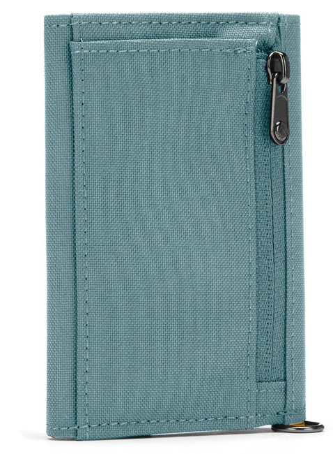Portfel antykradzieżowy Pacsafe RFIDsafe Trifold Wallet - fresh mint