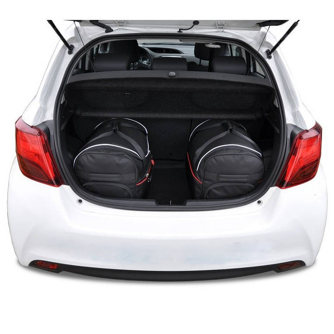 TOYOTA YARIS 2011+ TORBY DO BAGAŻNIKA 3 SZT