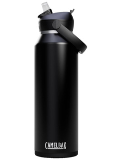 Butelka termiczna Camelbak Thrive Flip Straw Insulated Bottle 1,2 l - black