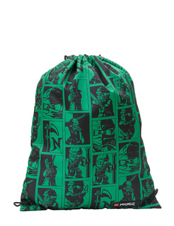 Worek szkolny LEGO NINJAGO - green